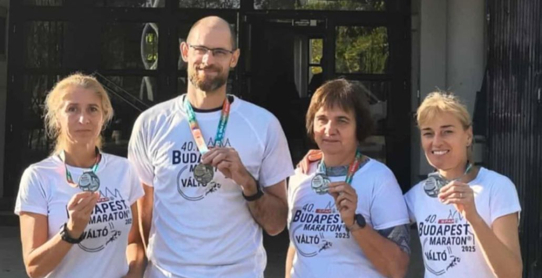 Tanáraink hétvégén a SPAR Maratonon voltak!