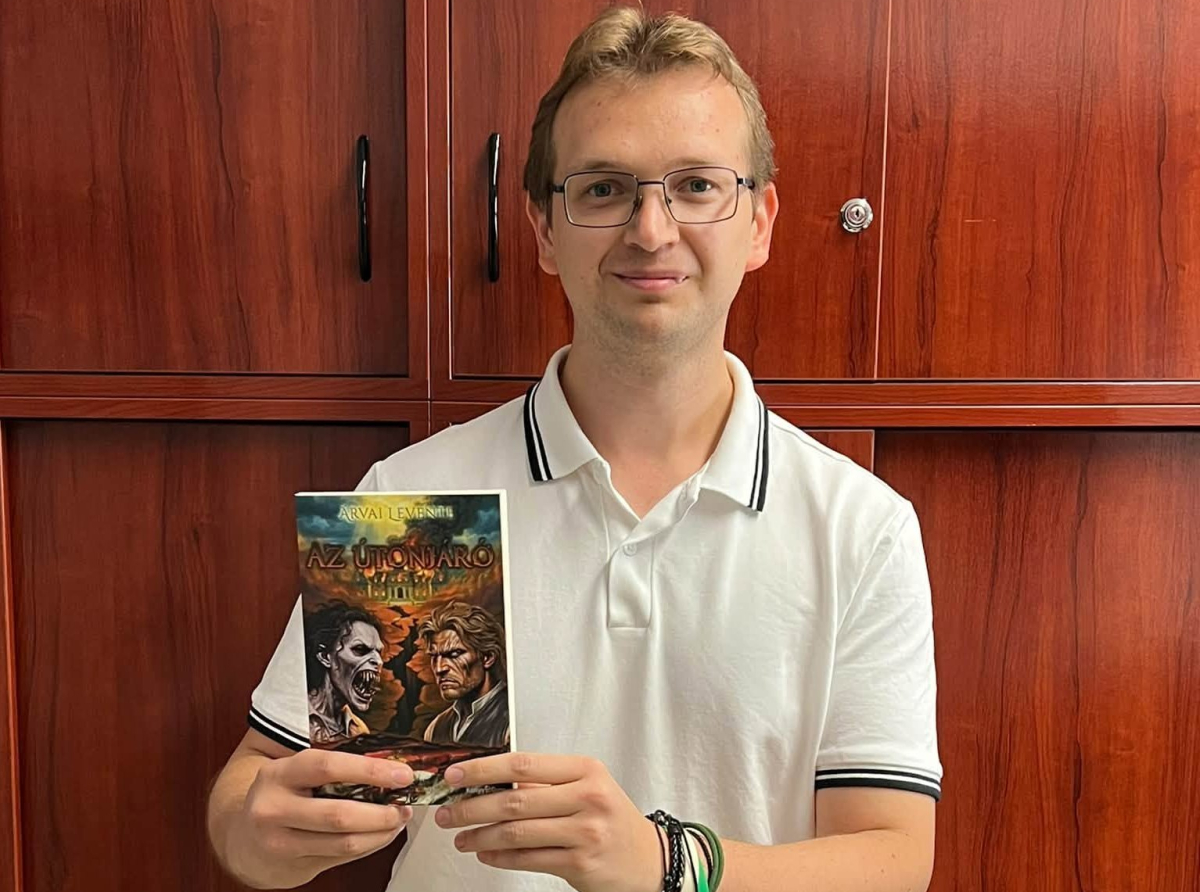 Egykori tanítványunk, Árvai Levente új könyve megjelent!