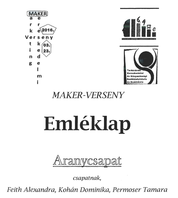 maker verseny